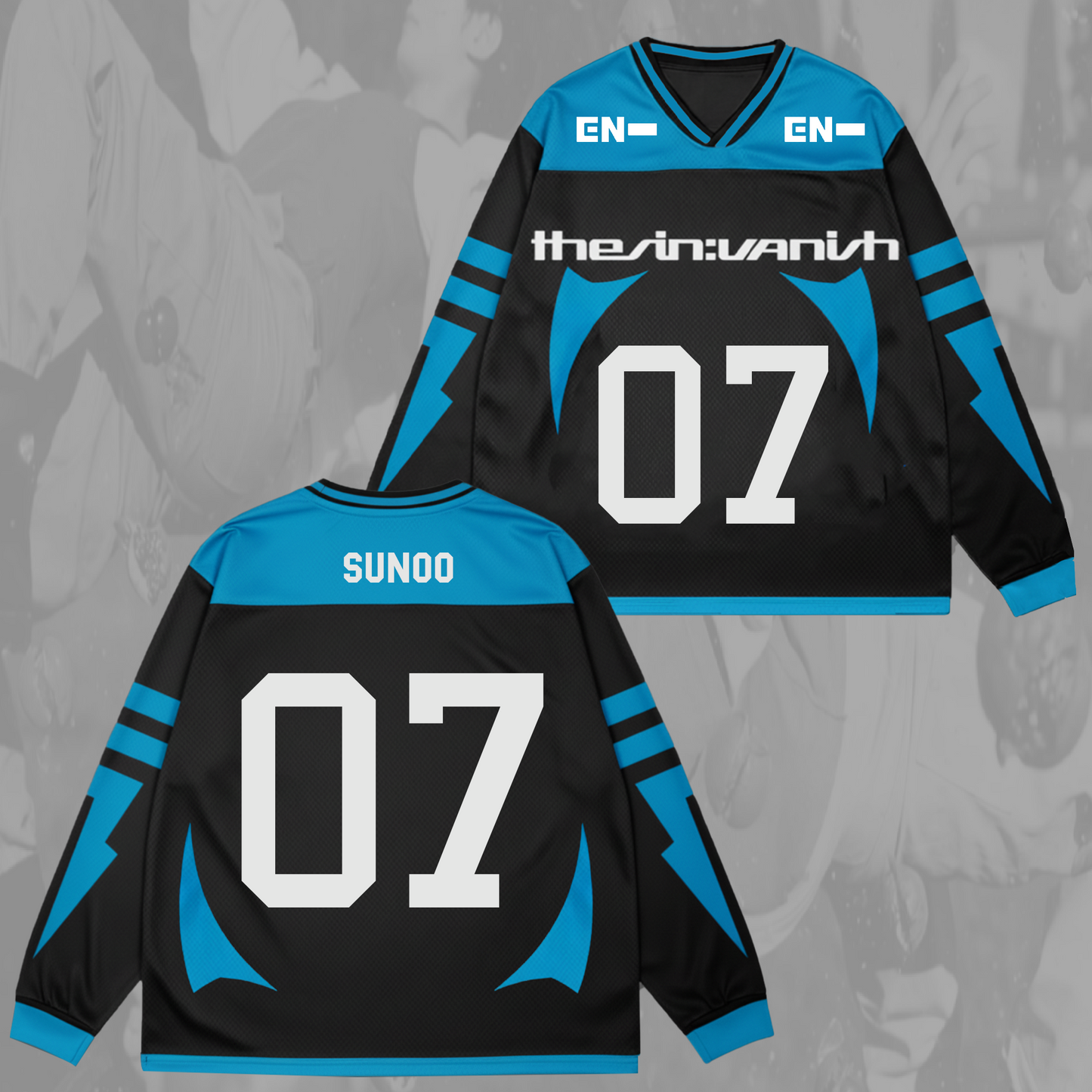 ENHYPEN THE SIN VANISH Mesh Splicing Long Sleeve