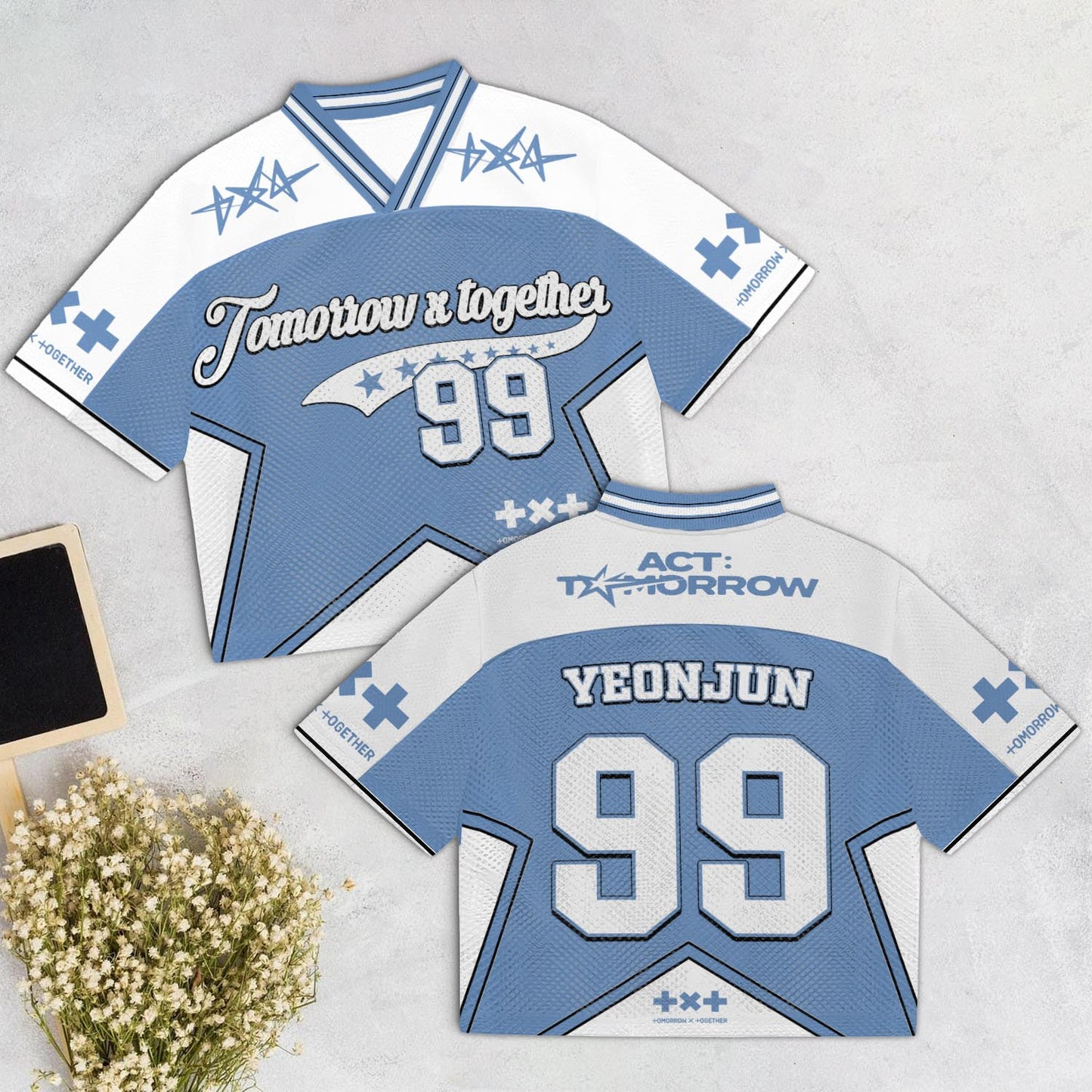 Tomorrow X Together ACT:TOMORROW K-Pop Mixed Mesh Jersey