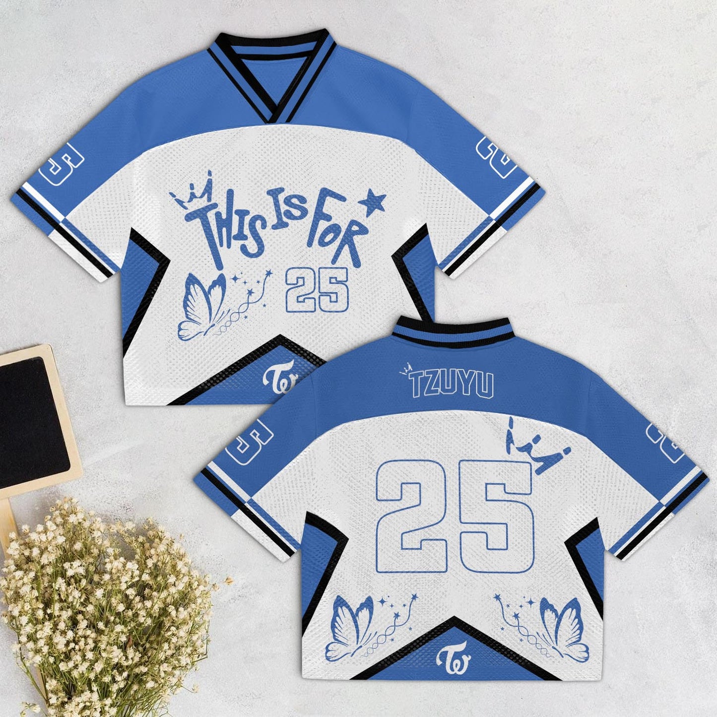 This Is For Butterfly Twice 2026 World Tour Mixed Mesh Jersey