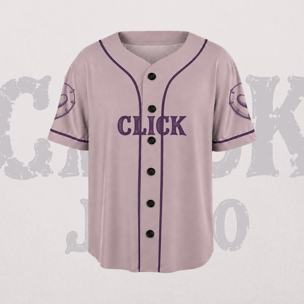 Jisoo Click Pink Baseball Jersey BLACKPINK Gift For Fans