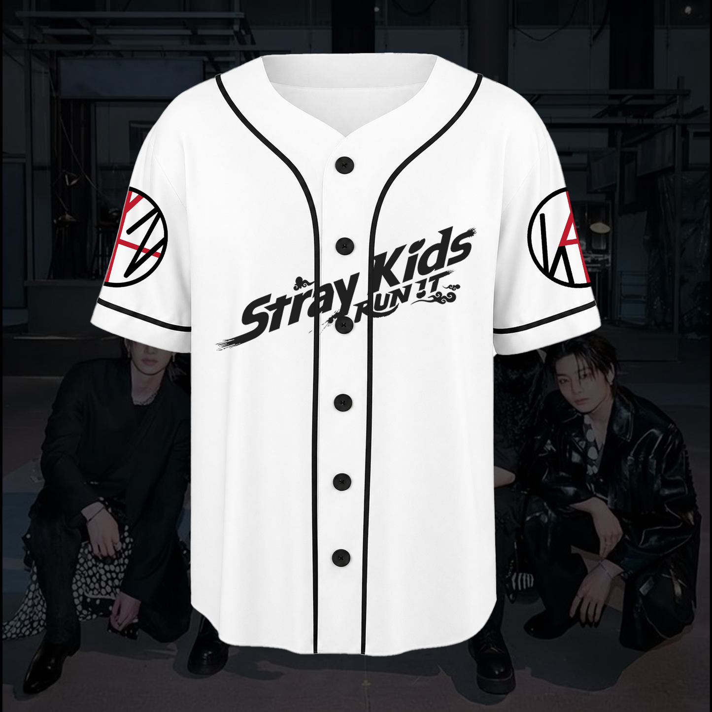Ready Run It Stray kids World Tour Skzoo Baseball Jersey Gift For Stays