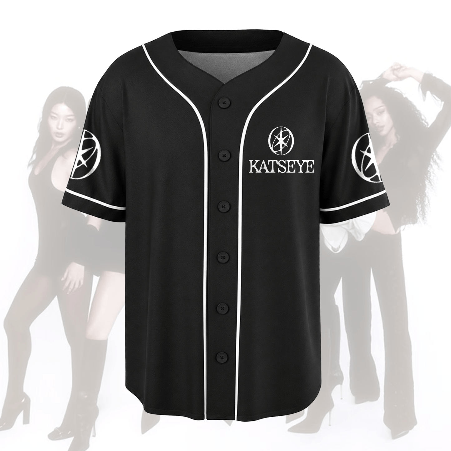 Midnight Reunion Katseye Tour OT6 Forever Baseball Jersey