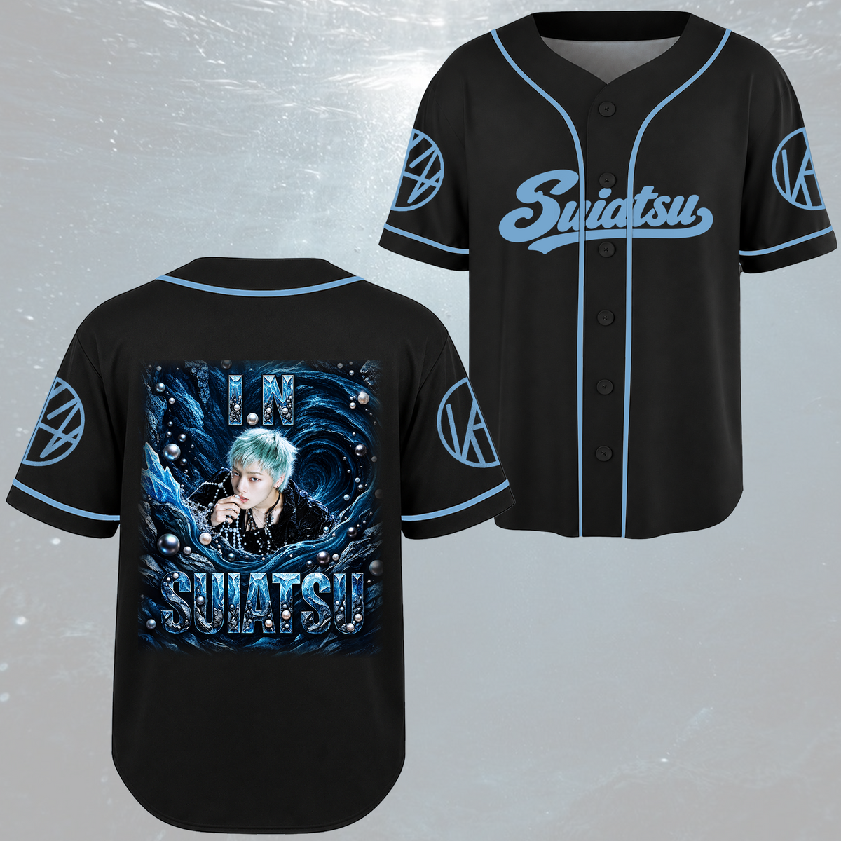 Stray Kids Run It World Tour Baseball-Trikot Edgy Streetwear Geschenk für Fans