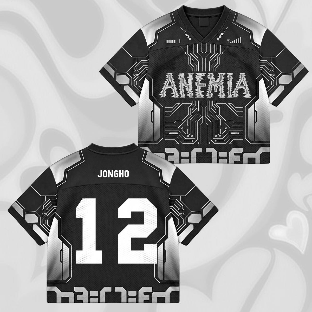 Anemia ATEEZ Golden Hour 6 Mixed Mesh Jersey Gift For ATINY Fans