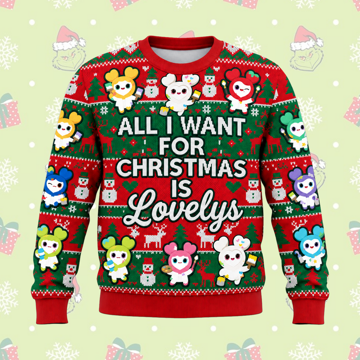 Alles, was ich mir zu Weihnachten wünsche, ist der Twice Ugly Sweater