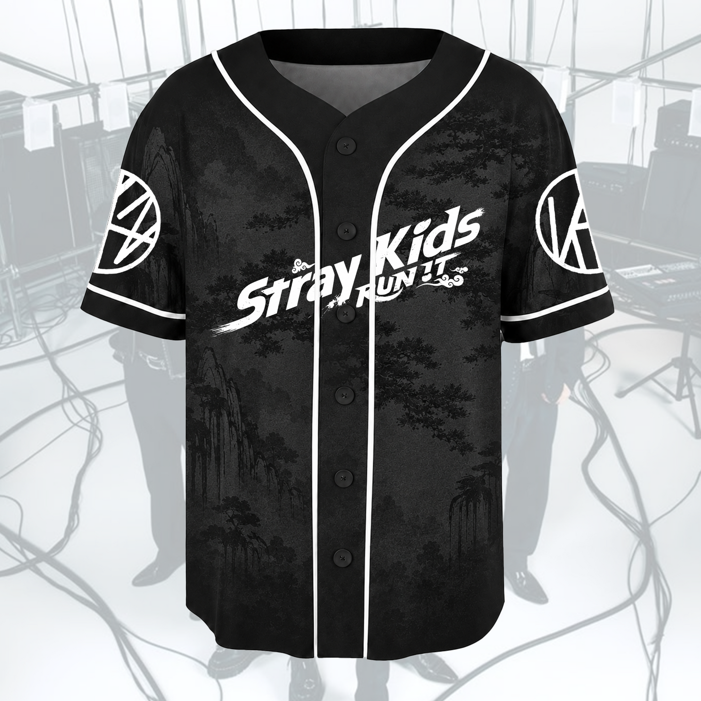 Electrifying Stray kids Run It World Tour Baseball Jersey Gift For Fans