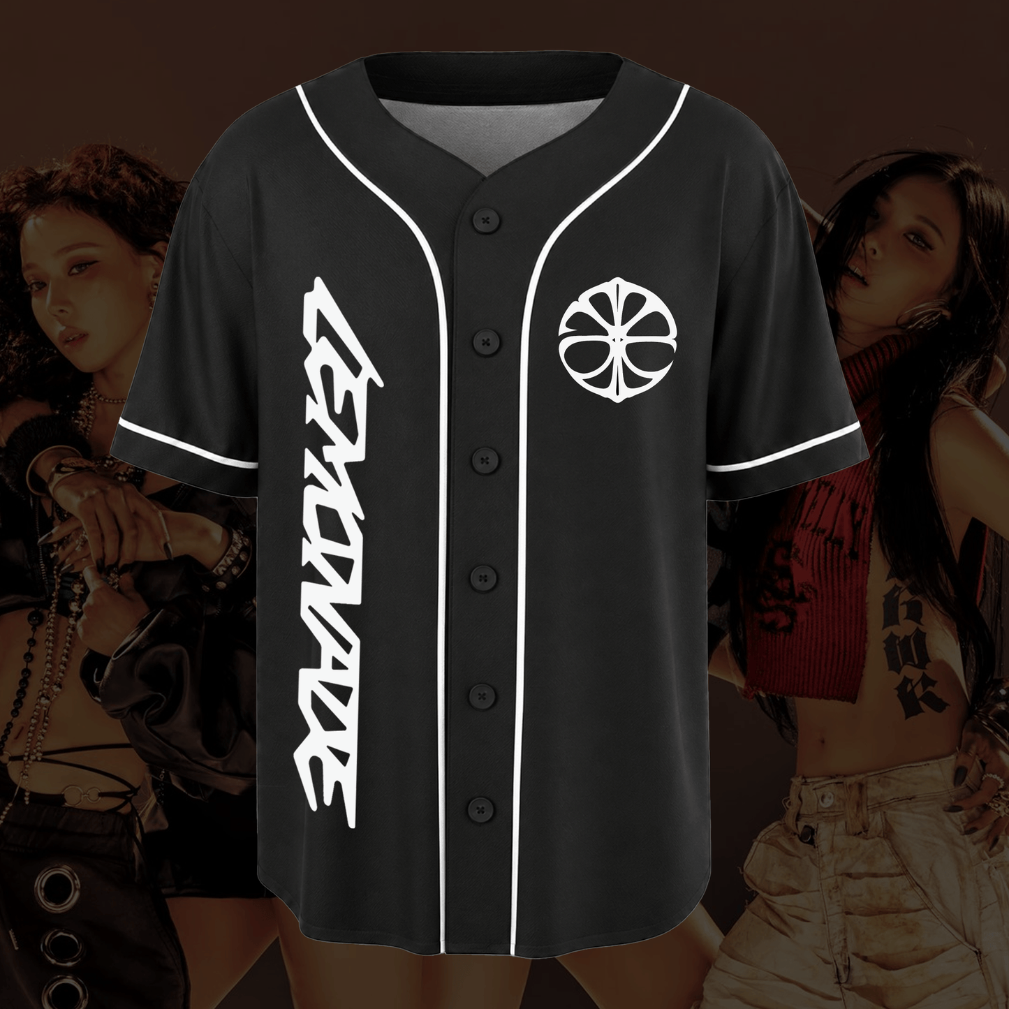 Aespa Ningning Lemonade Album Baseball Jersey Fan Edition
