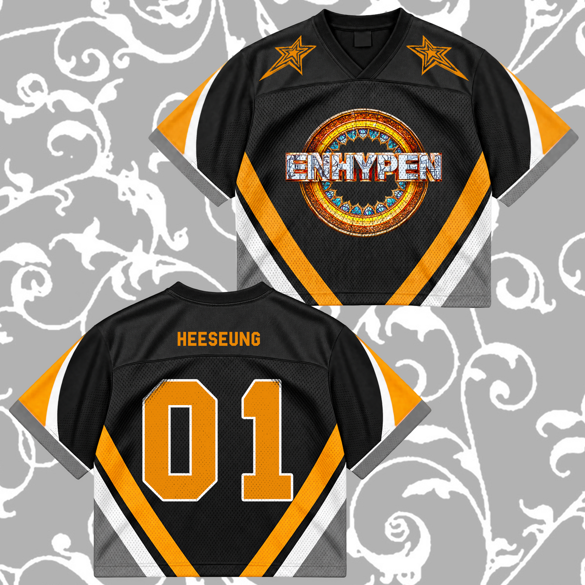 Bittersweet Blood Saga Enhypen World Tour Mesh-Trikot