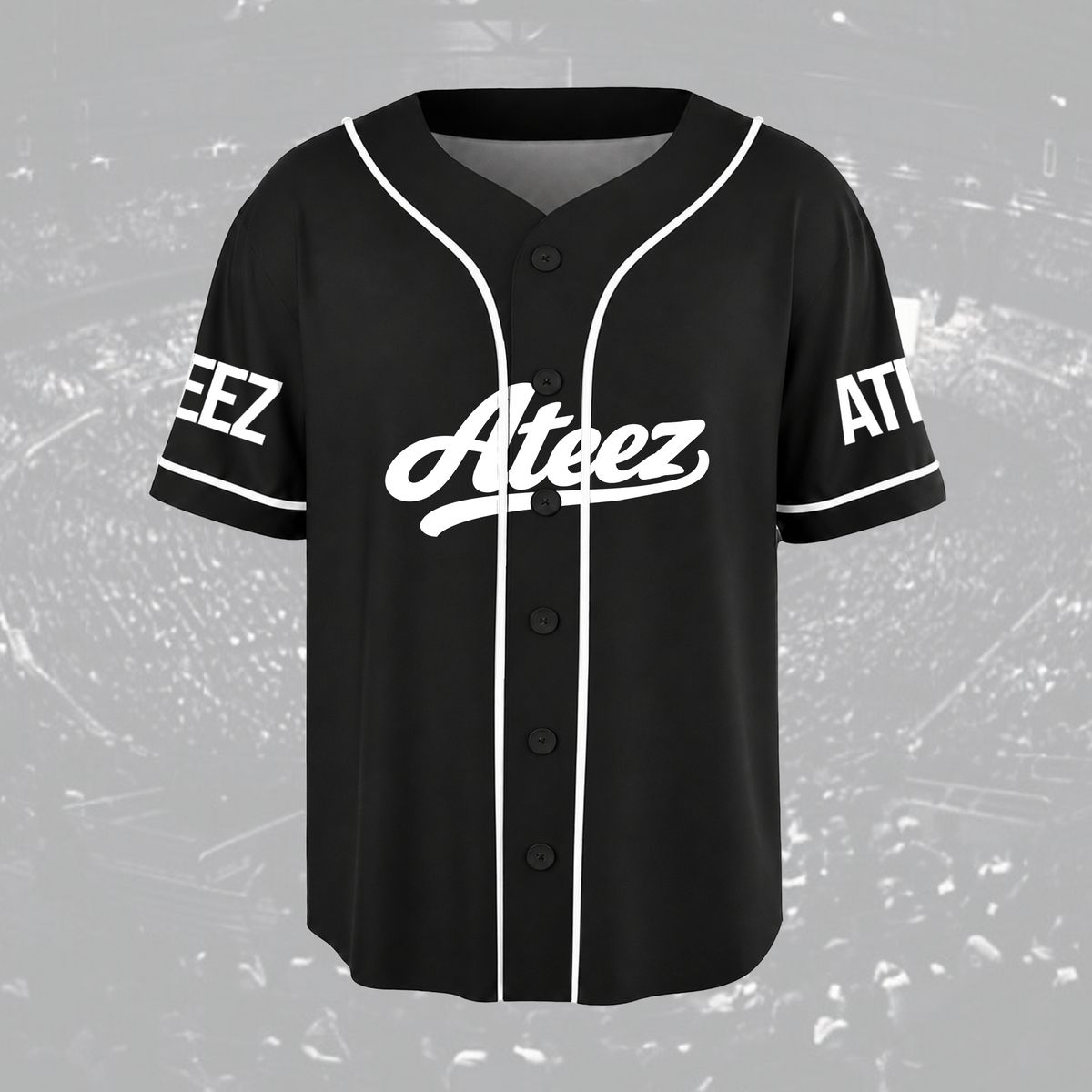 Epic Golden Hour Part 6 ATEEZ 15th Mini Album Baseball Jersey For Atiny