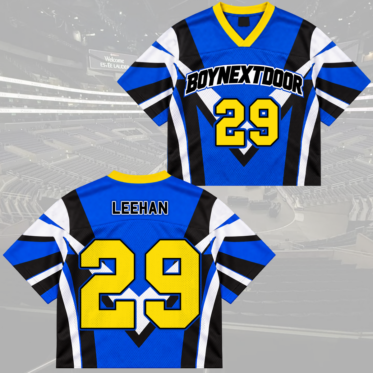 Epic BOYNEXTDOOR Knock On World Tour Sporty Mix Mesh Jersey For Onedoor