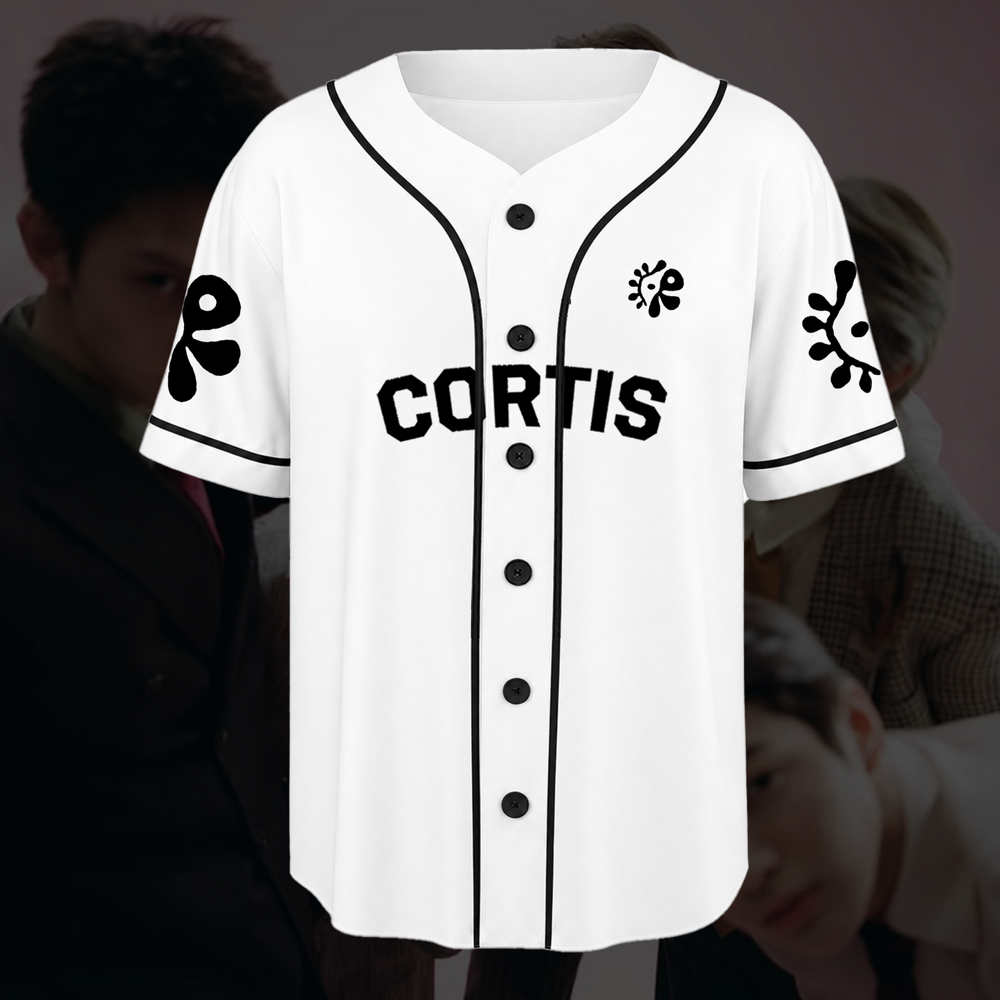 CORTIS Put Your Phone Down Baseball Jersey Kpop Concert Outfit Merch Fan Edition
