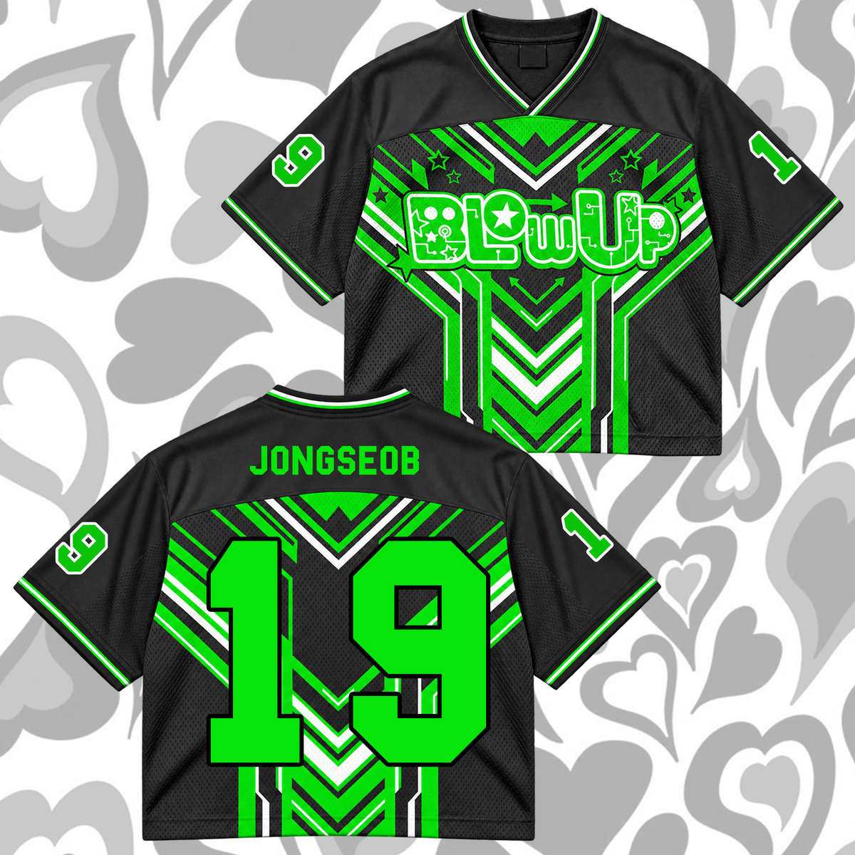 CreepEye Horror Haven P1harmony Mesh-Trikot Fan-Edition
