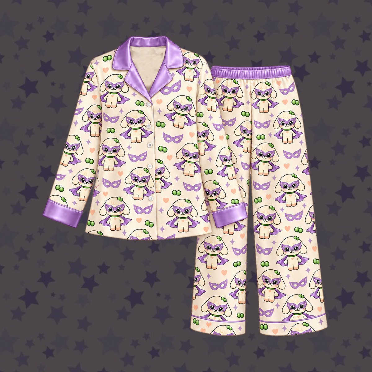 Ethereal Looks Can Kill I.V.E. Club Liz Cheez Pastel Coquette Pajama Set For Dive