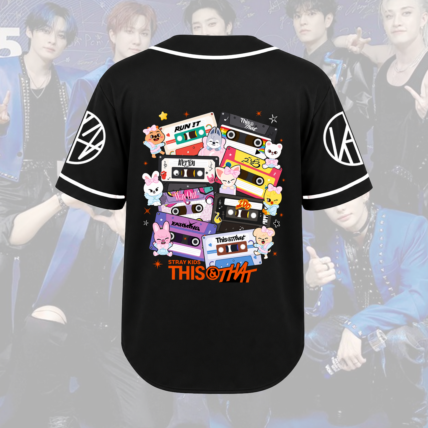 Stray Kids SKZOO This That Baseball Jersey Cute Kpop STAY Gift