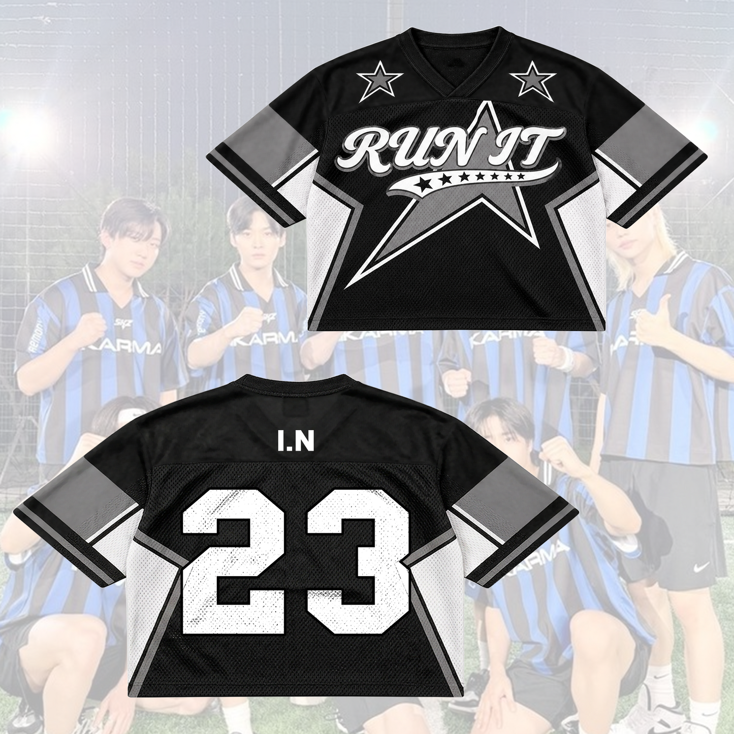 Stray Kids This & That Album Jersey Run It Merch Gift for STAY