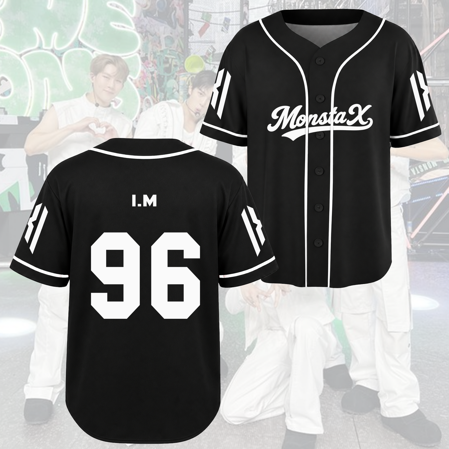 MONSTA X Come Back Baseball Jersey Concert Outfit Gift For Fans