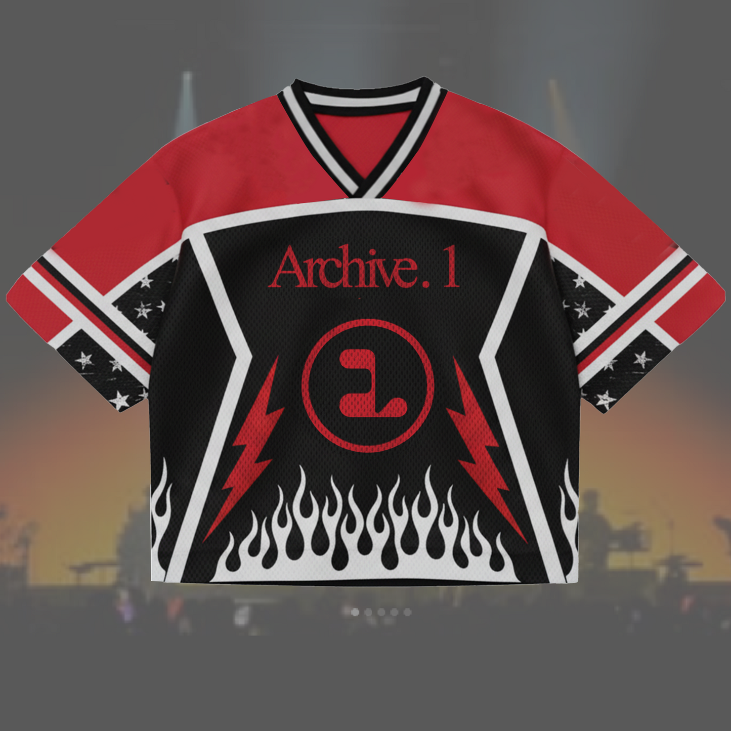 Shining Midnight Archive 1 World Tour Woodz Mixed Mesh Jersey