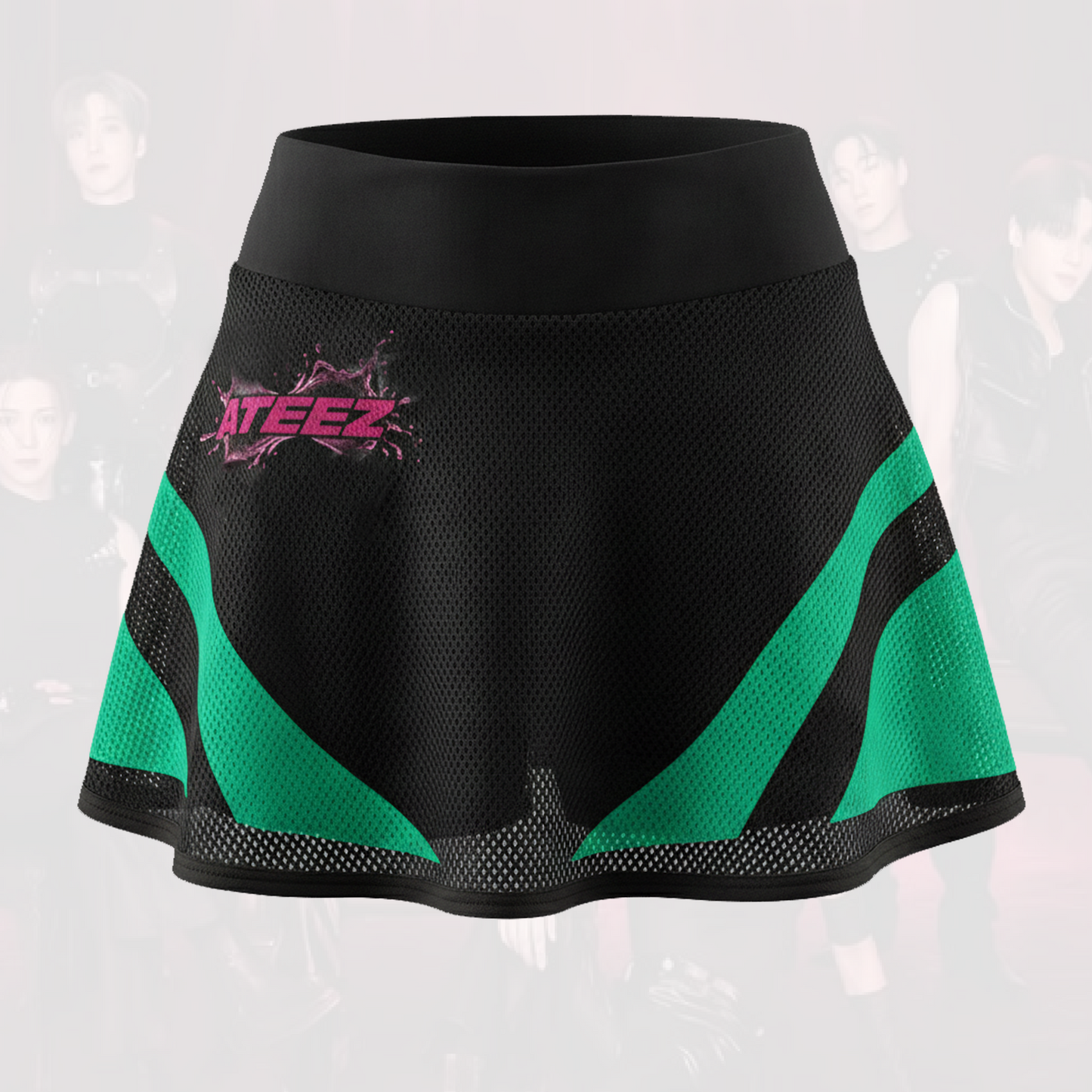 Ateez Golden Hour Part 5 Off Shoulder Mesh Sirencore Concert Outfit Fan Edition