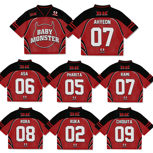 Babymonter Tour 2025 Mixed Mesh Jersey Football