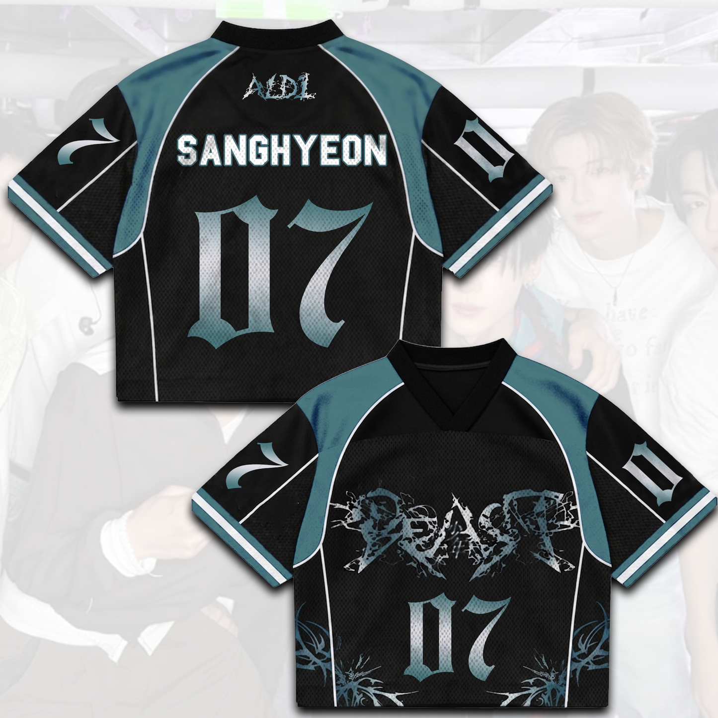 Fierce ALD1 Beast Album Mixed Mesh Jersey Gift For Fans