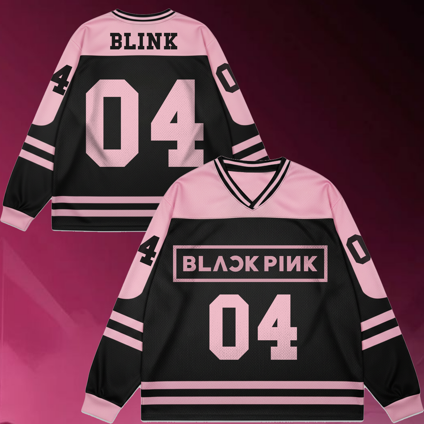 BlackPink Deadline ALbum Splicing Long Sleeved Gift For BLINK