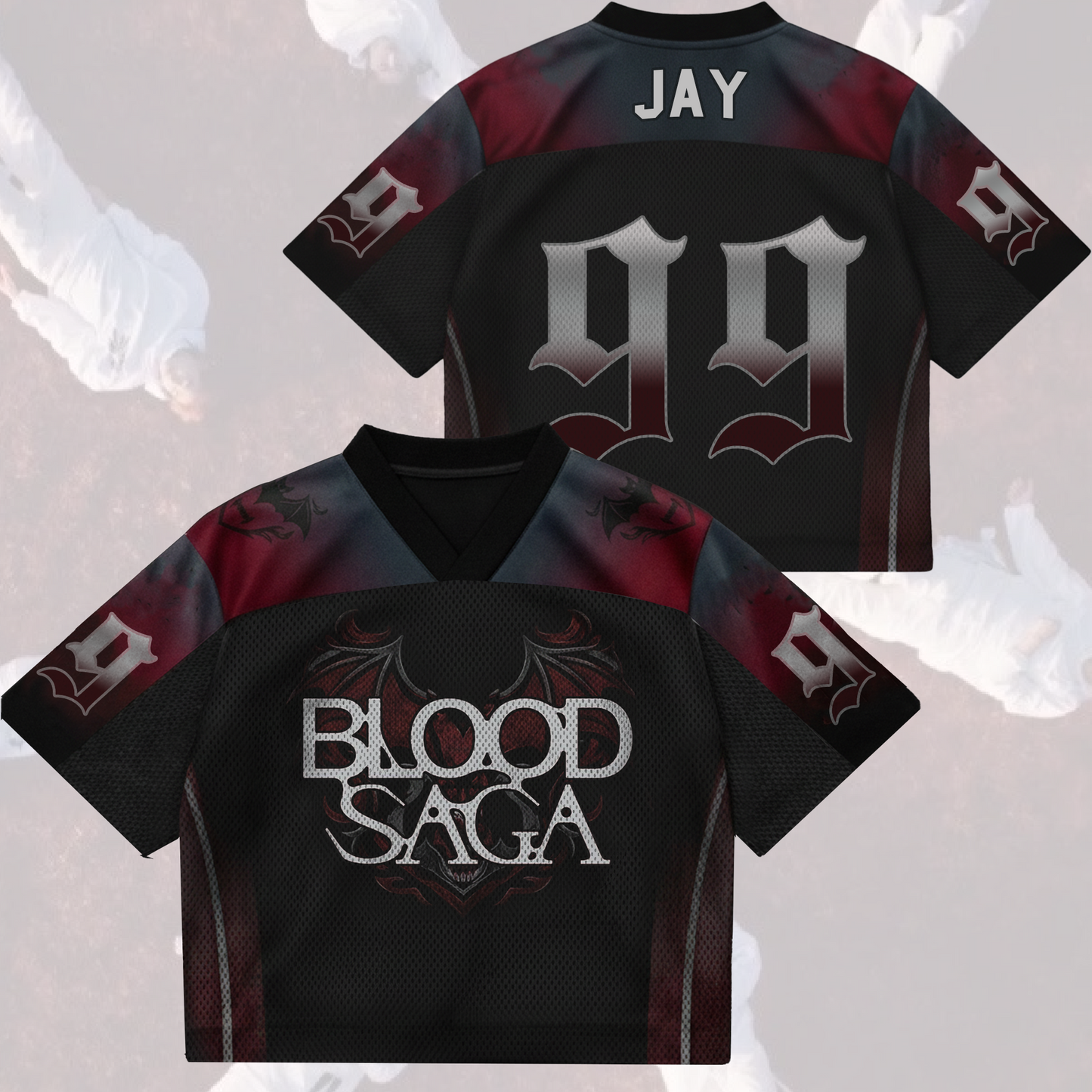 Eternal Glow Enhypen Blood Saga 2026 World Tour Mix Mesh Jersey Gift For Fans