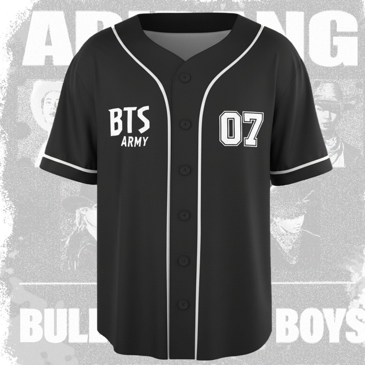 Cowboy BTS Arirang World Tour Baseball Jersey Fan Edition