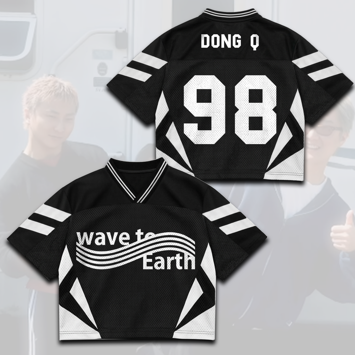 Iconic Wave To Earth The Piece Tour Mixed Mesh Jersey Fan Edition
