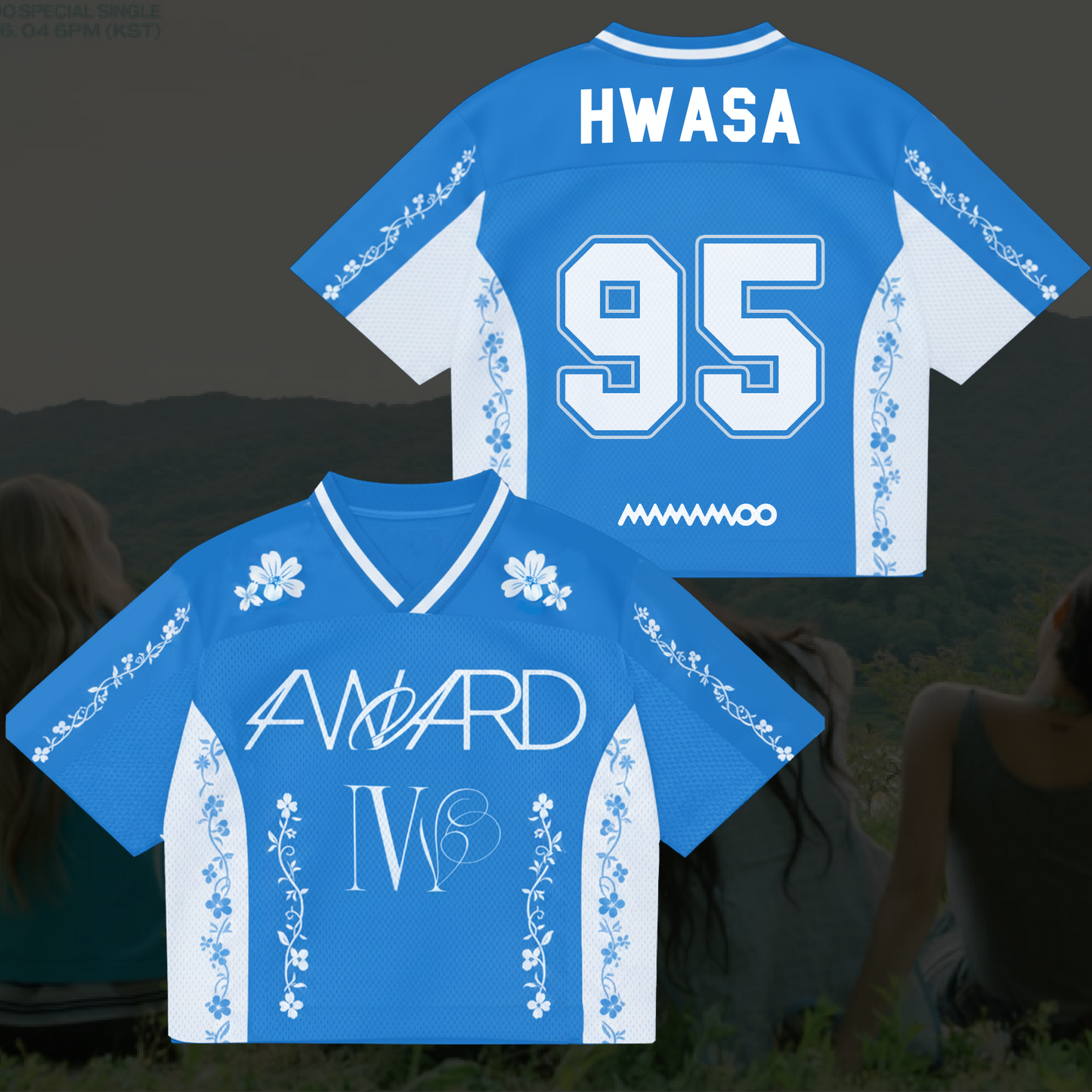 Fairy Petal Mamamoo 4ward World Tour Mixed Mesh Jersey