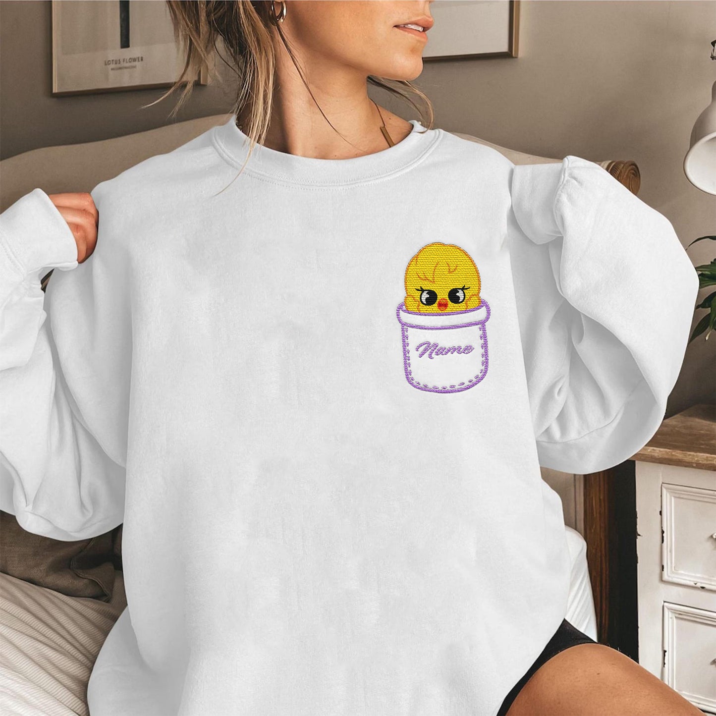WAVESTEEᵀᴹ Personalized Felix Pocket Embroidery Tee