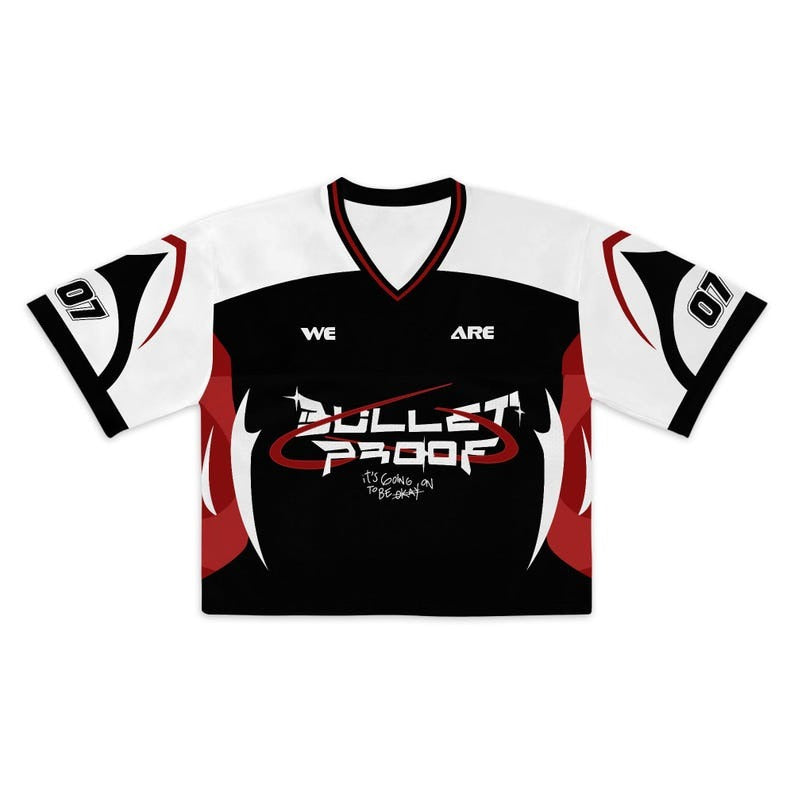 We Are Bulletproof World Tour 2026 Jersey, Custom Kpop Concert Jersey, Fan Merch Mesh Jersey, Personalized Kpop Gift