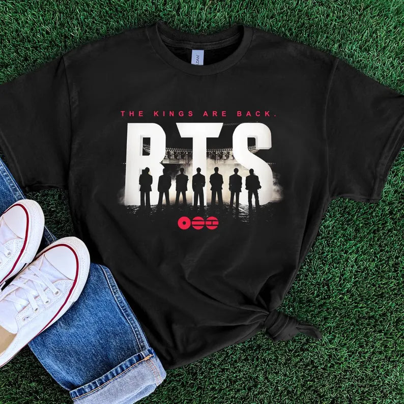 BTS Arirang World Tour Shirt, Bangtan 2026 Concert Tee, Merch Gift for Kpop Fan