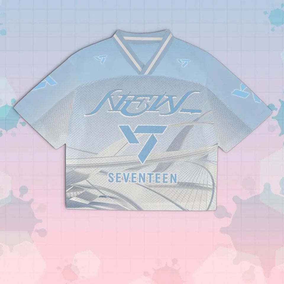 Seventeen World Tour New 2025 Mixed Mesh Jersey Football