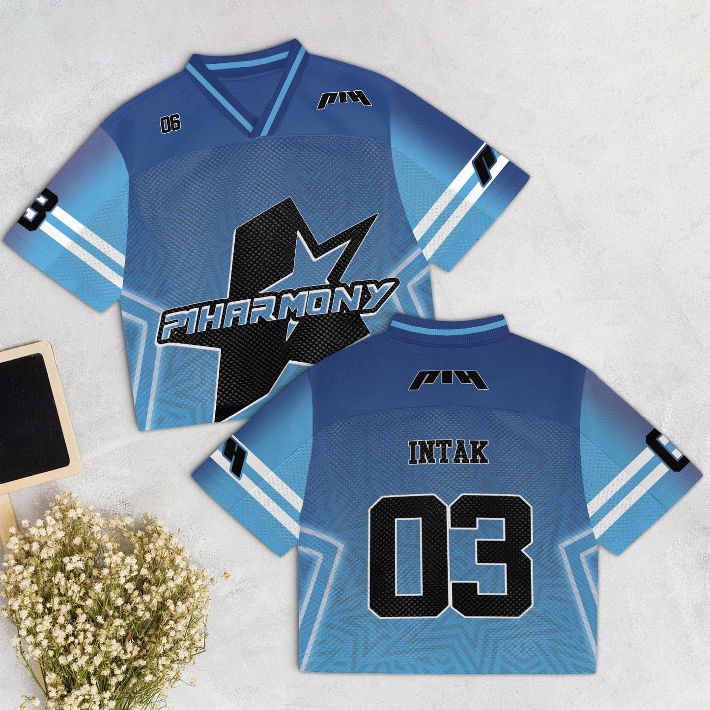 Mixed Mesh Jersey P1harmony Most Wanted Tour 2025