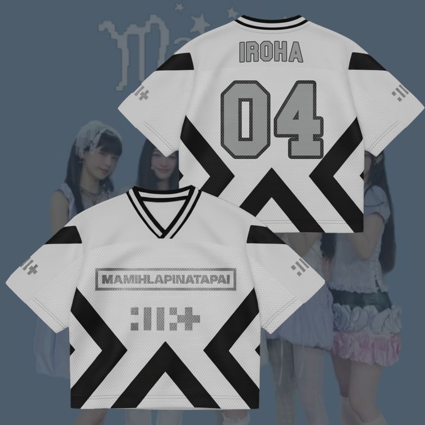 MAMIHLAPINATAPAI ILLIT Mixed Mesh Jersey Gift For Lovers