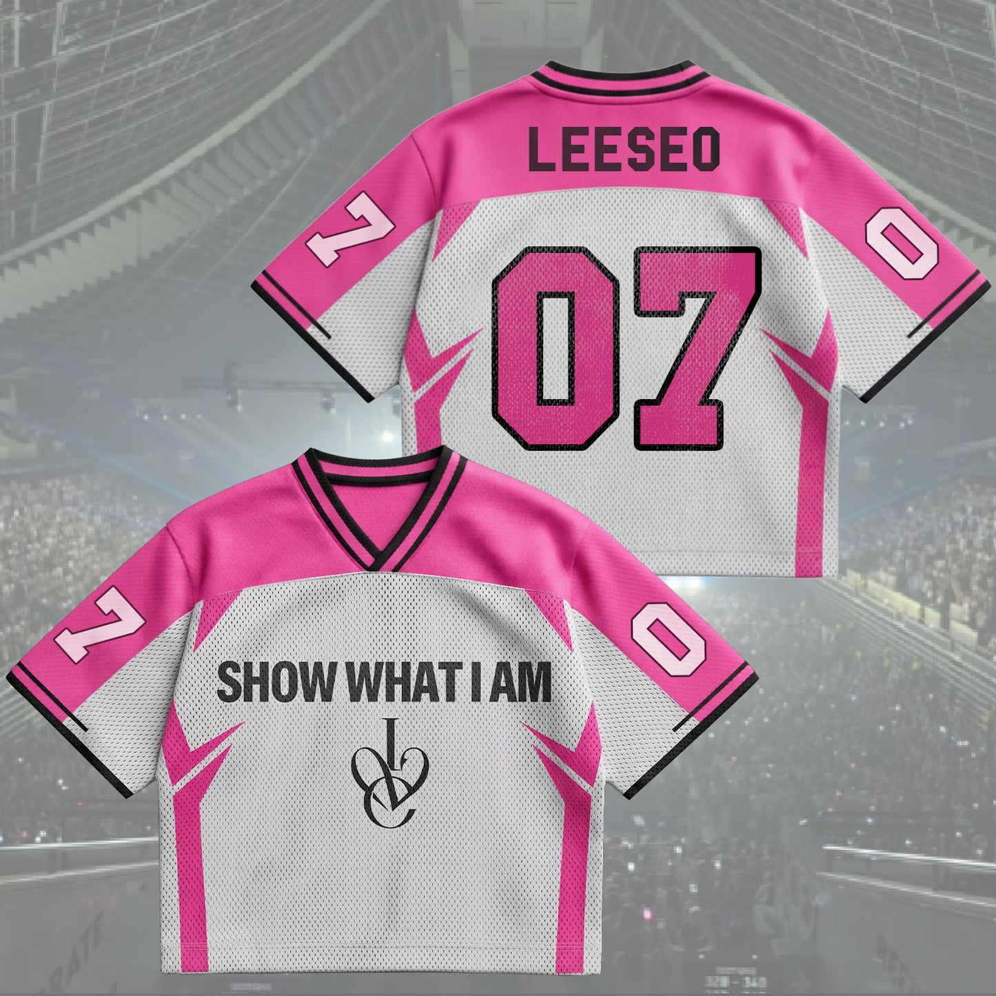 Bang Bang IVE Show What I Am World Tour Mixed Mesh Jersey
