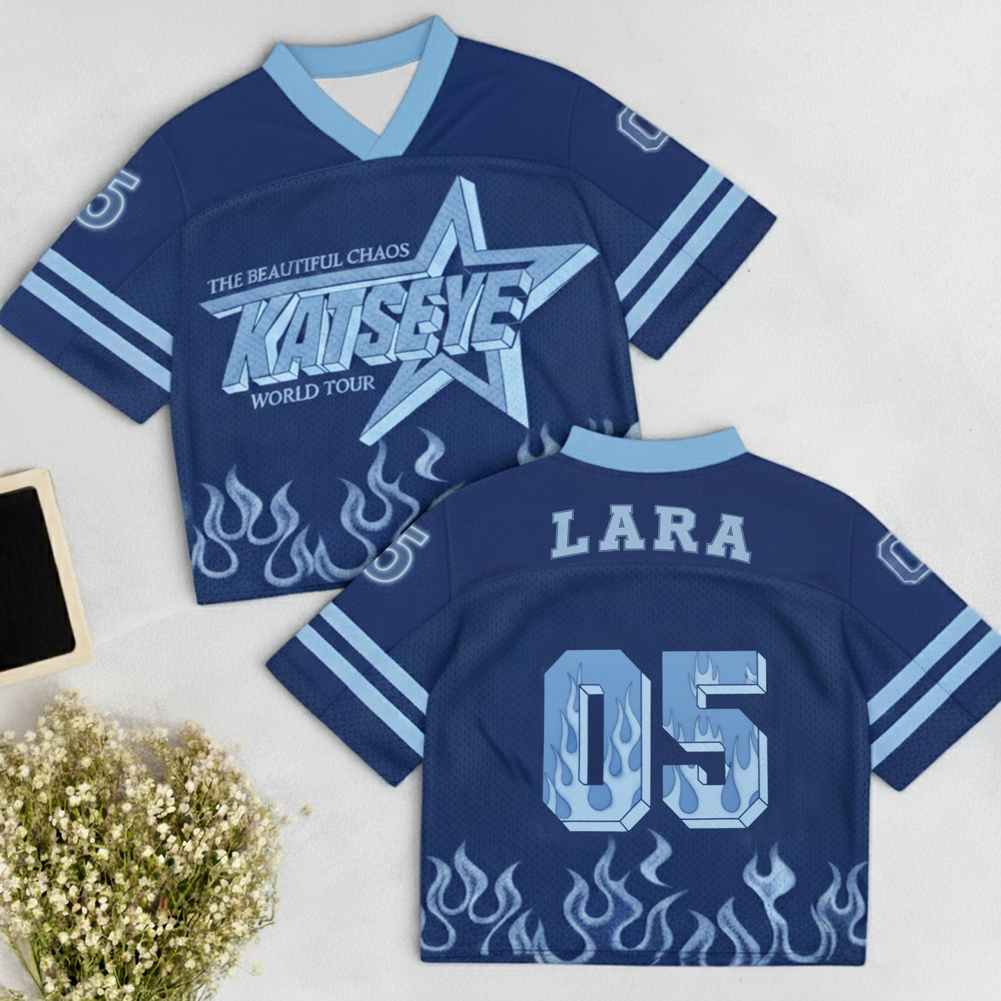 WAVESTEEᵀᴹ Katseye Uniform Mixed Mesh Jersey