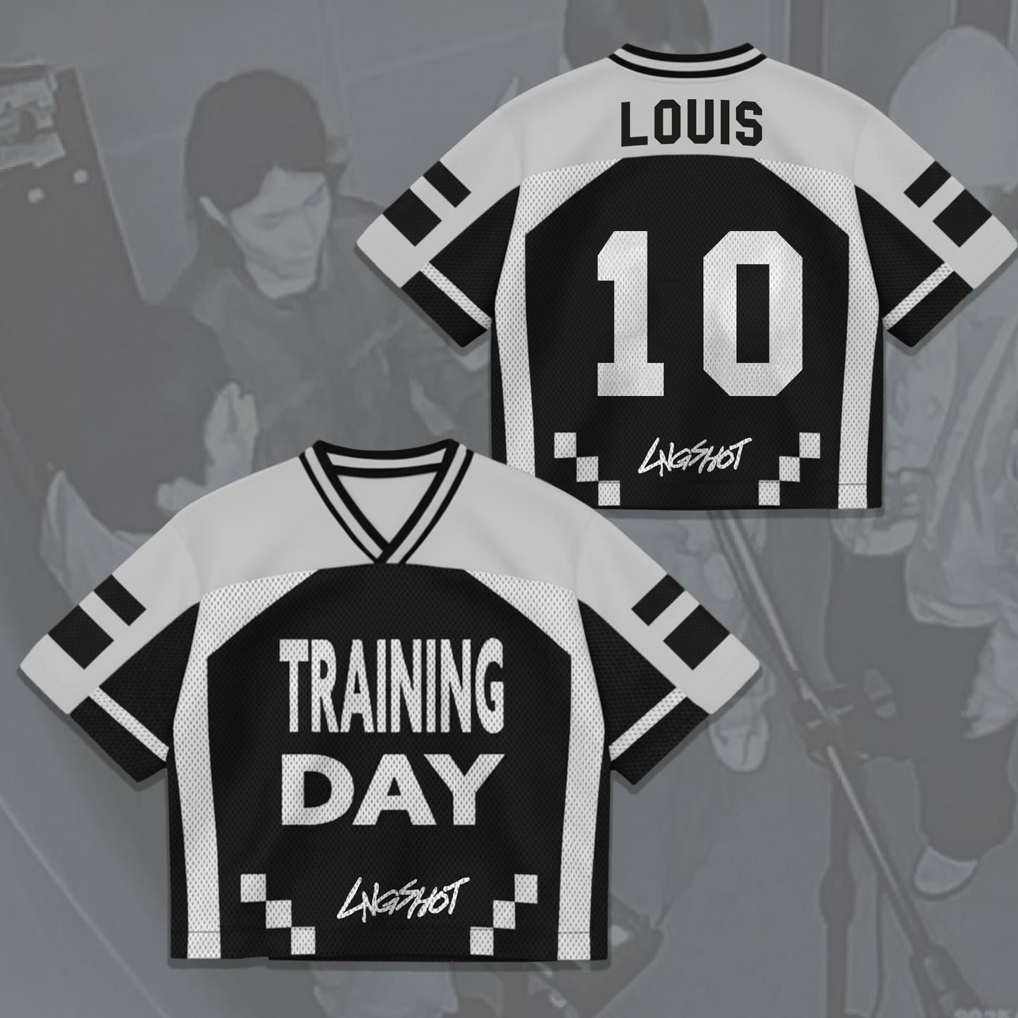 LNGSHOT Training Day Album Mixed Mesh Jersey