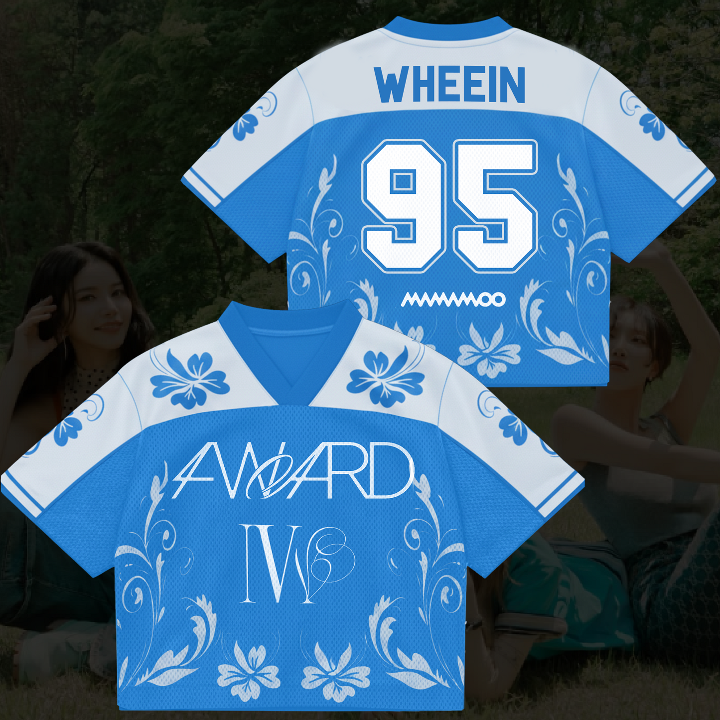 Mamamoo 4ward 4flowers Mixed Mesh Jersey Fan Edition
