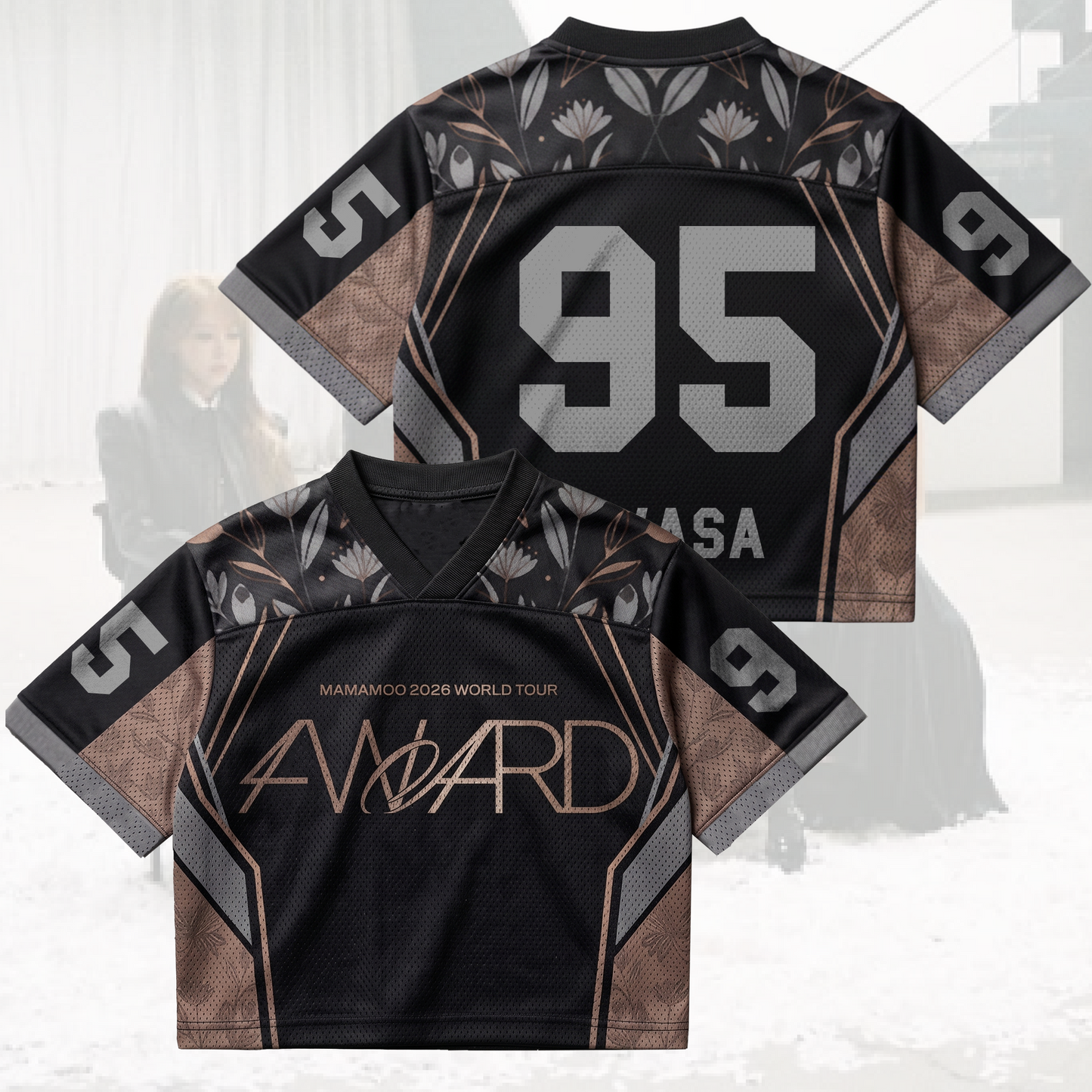 Mamamoo 4ward World Tour Mixed Mesh Jersey Fan Edition