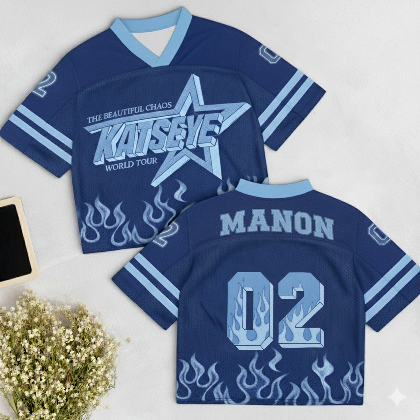 WAVESTEEᵀᴹ Katseye Uniform Mixed Mesh Jersey