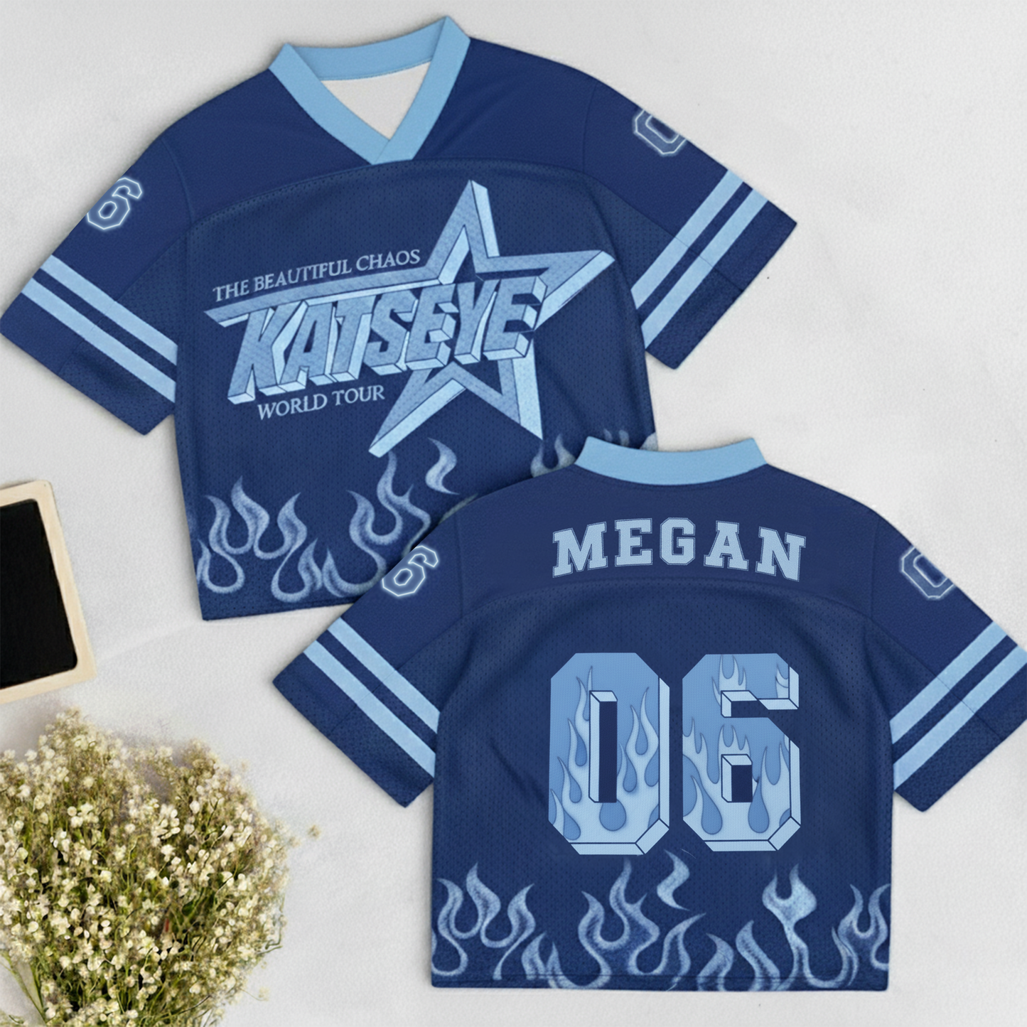 WAVESTEEᵀᴹ Katseye Uniform Mixed Mesh Jersey