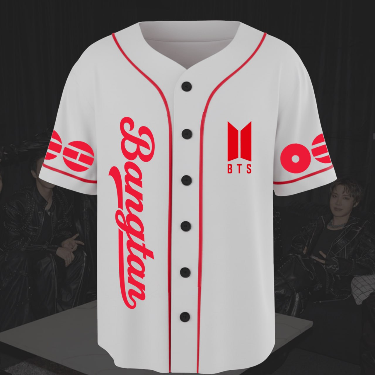 BTS Journey 2026 Arirang World Tour Baseball Jersey Fan Edition