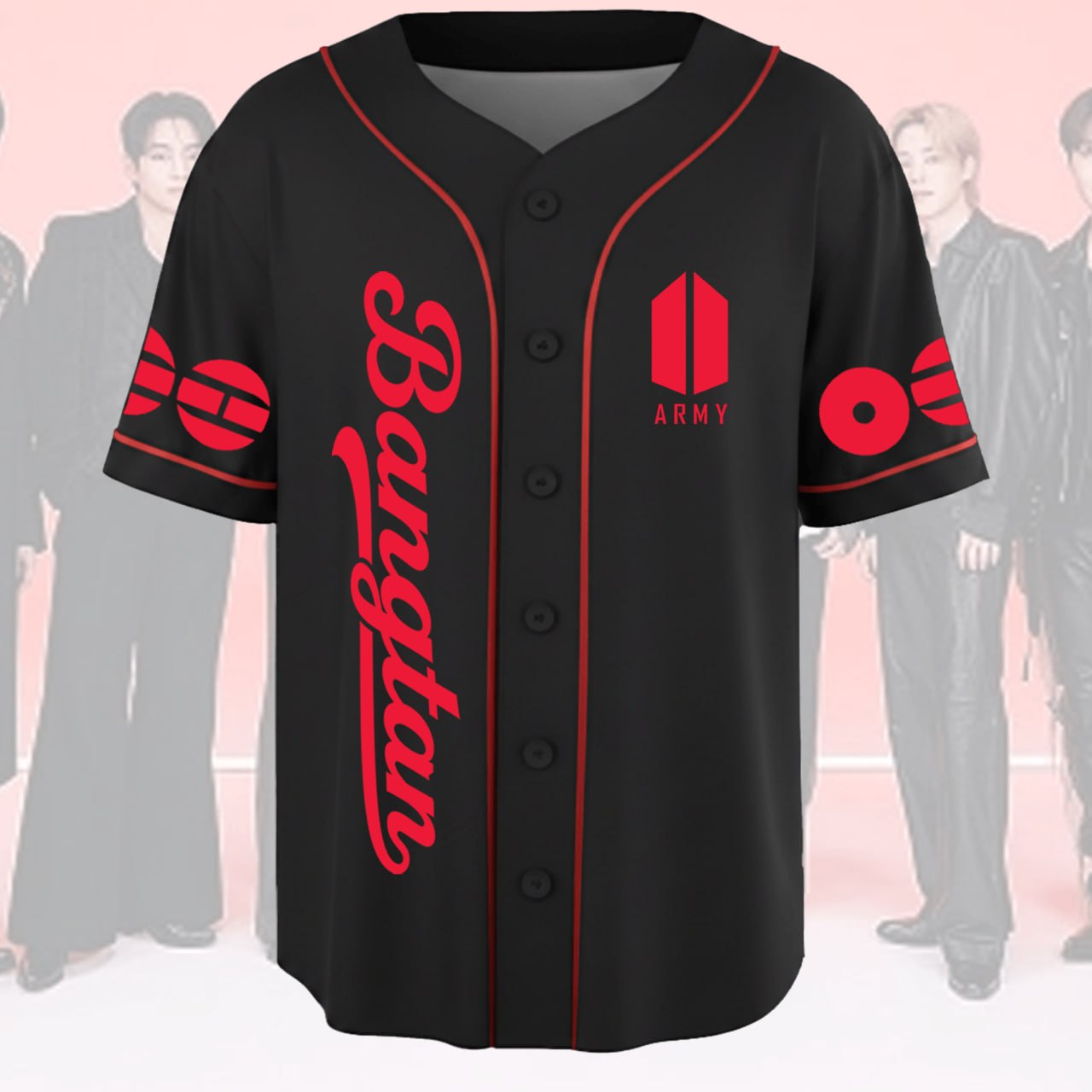 KIng Comeback Arirang World Tour BTS Baseball Jersey