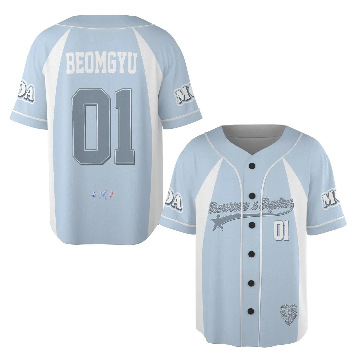 TXT Baseball Jersey Ver Blue