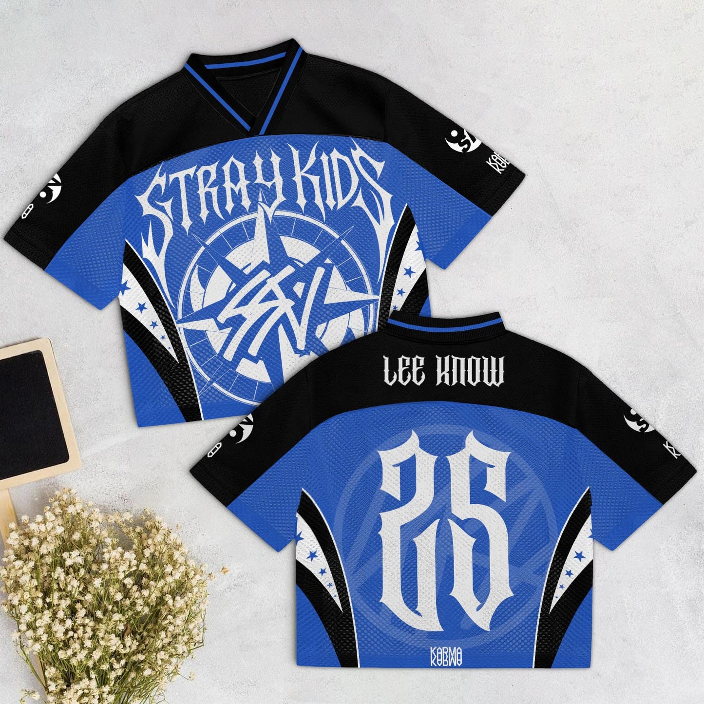 SKZOO Stray Kids Album Karma Mixed Mesh Jersey