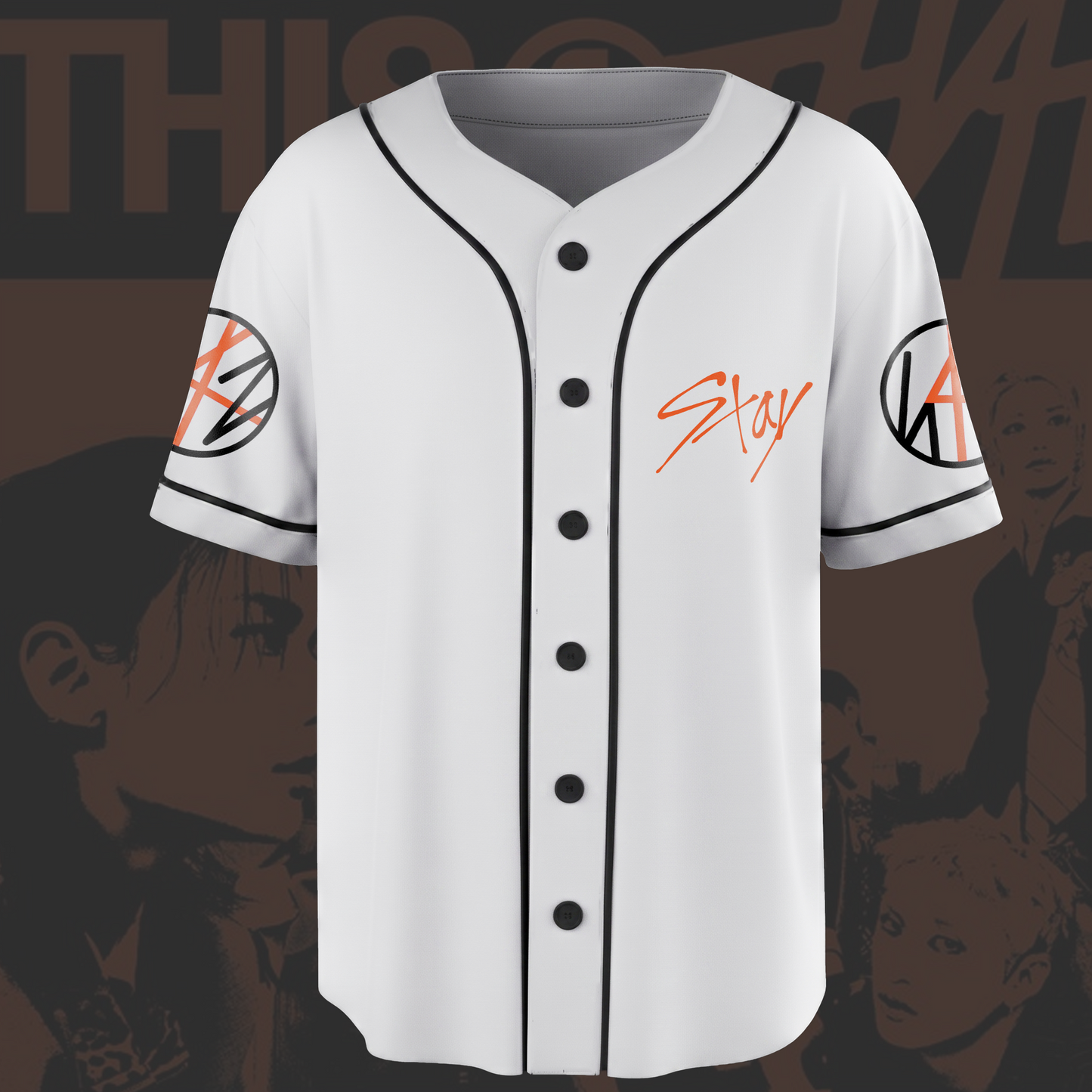 Retro Stray Kids This That Album Mesh Baseball Jersey Street Wear Gift For Fans