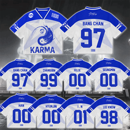 Stray Kids Album Karma Mesh Jersey