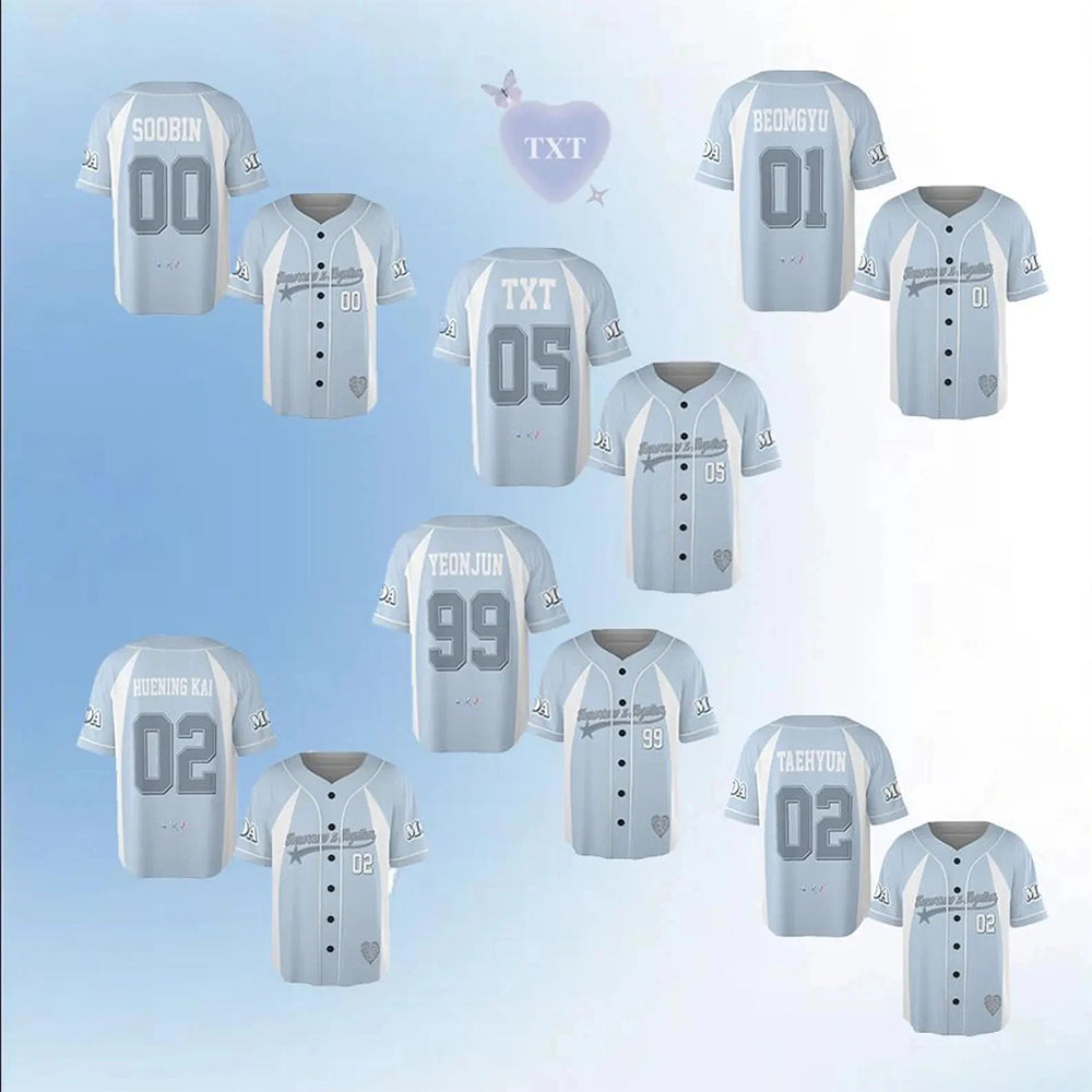 TXT Baseball Jersey Ver Blue