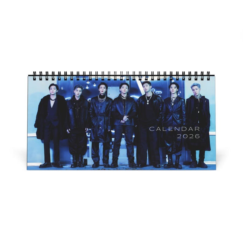 WAVESTEEᵀᴹ BTS K-Pop Desktop Calendar